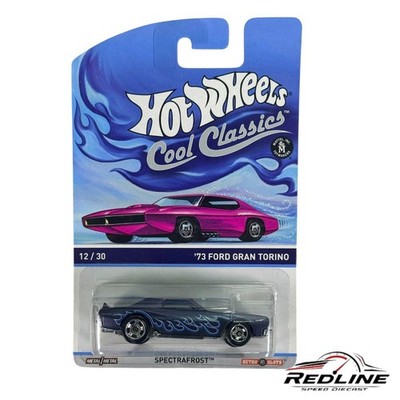  Hot Wheels Cool Classics '73 Ford Gran Torino #12/30 Spectrafrost H27 