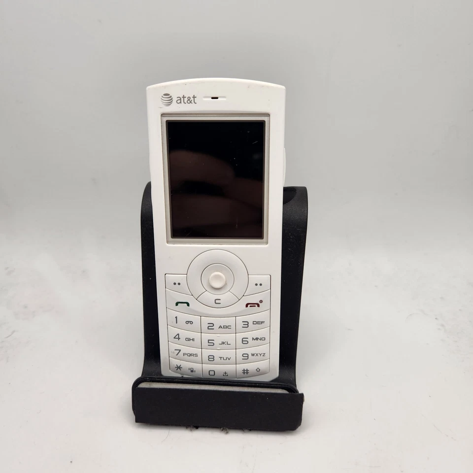 Pantech C150 винтажный сотовый телефон (AT&T) - белый - ASIS #2082 - Изображение 3 из 4