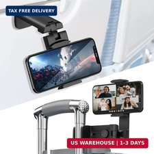 Universal Airplane Travel Phone Holder: Travel Essentials Phone Mount for Desk w