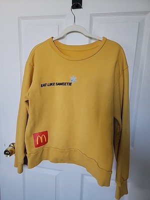 Icy Saweetie Meal McDonald's ''Eat Like SAWEETIE'' SPICY MUSTARD SIZE LARGE NEW 