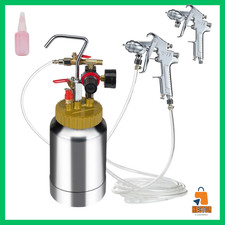 ✅ Pot de Pression Peinture VEVOR 2L Pistolet Aérosol Buse 1.8mm Tuyau 3m