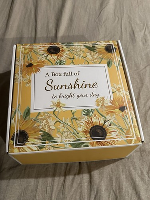 #ad Box Of Sunshine Gift For Mom Woman Her Or Anyone With Candle And More $8.00