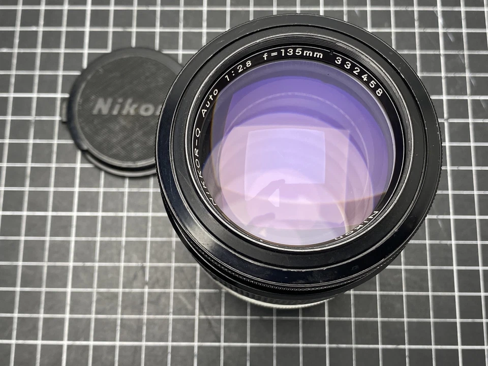 Nikon Nikkor-Q Auto 135mm f/2,8 Non-Ai ✅Clean, Telephoto Lens, F Mount, Pre-Ai - Bild 2 von 4