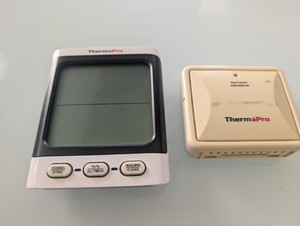 ThermoPro Indoor Outdoor Thermometer Wireless, 500 ft Outside Thermometer wit...