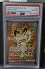 Pokemon TCG Meowth ex 121/088 Me03 Perfect Order SIR Holo PSA 10 (2026)