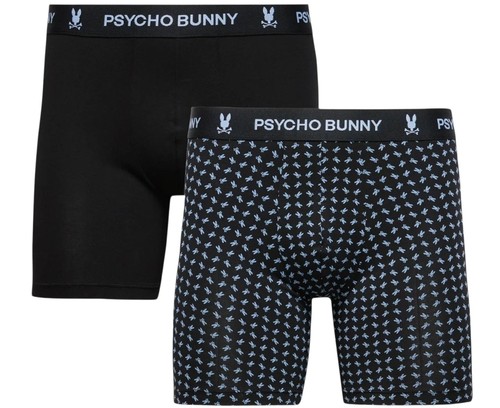 Psycho Bunny Men’s Size XL Bunny Print Boxer Briefs 2-Pack Modal Stretch NWT - Picture 10 of 10