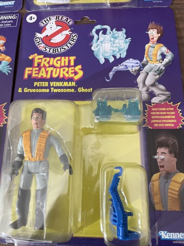 Real Ghostbusters Fright Features Actionfigur Lot Ray Egon Peter Winston 2024 - Bild 2 von 5