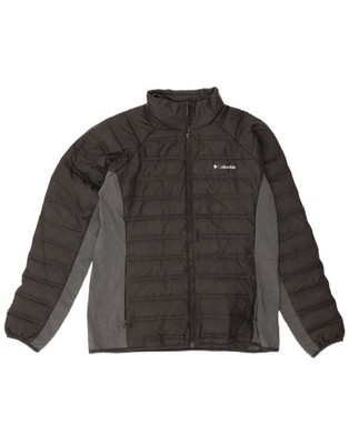 Columbia wattierte Herrenjacke UK 40 Large schwarz Colourblock Polyester BL30
