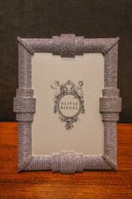 Olivia Riegel Crystal Pav  "Ava" 5x7 Photo Frame New in Box