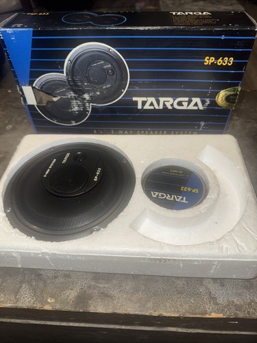 TARGA Autosound SP-633 NOS Pair Fullrange 6 1/2" Dual Core Speaker System 85W - Bild 4 von 4