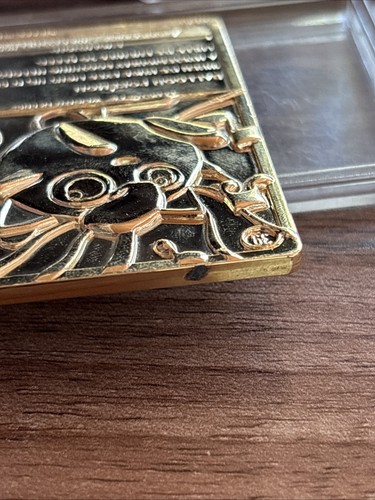 4 Pokemon 23K Gold Plated Card 1999 - Pikachu Poliwhirl Charizard Jigglypuff - Picture 10 of 10