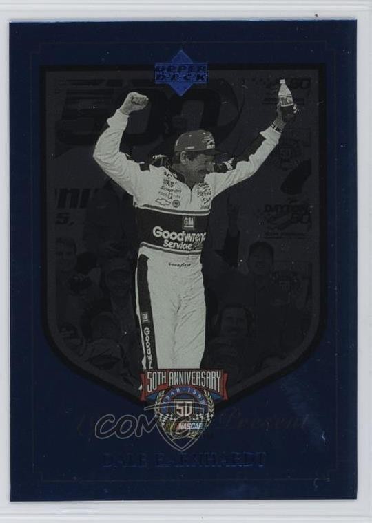 1998 Upper Deck Road to the Cup NASCAR 50th Anniversary Dale Earnhardt HOF 3g6