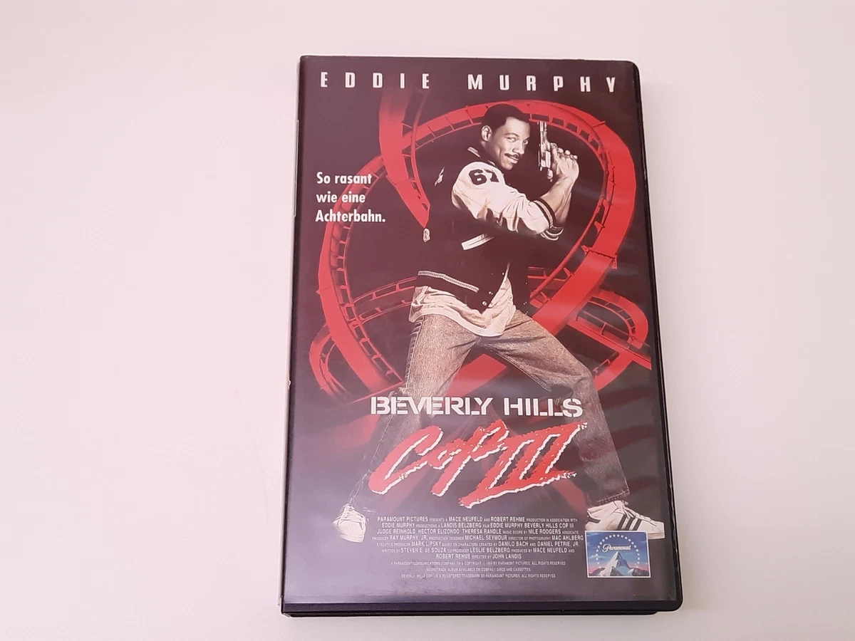 Beverly Hills Cop 3 III 1994 VHS German PAL CIC Video Großbox Eddie Murphy