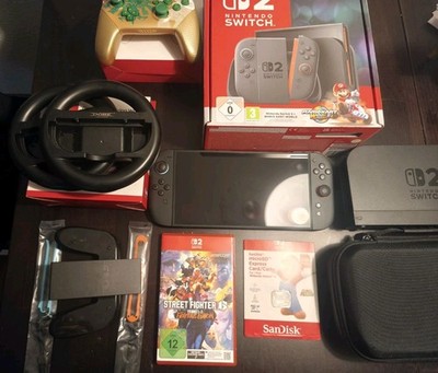Nintendo Switch 2 Konsole + Megapaket und Spiel!!!