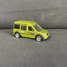 2009 Matchbox 2010 green Ford Transit Connect 1:64 Mint custom silver wheel swap
