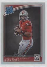 2021 Chronicles Draft Picks Donruss Optic Rated Rookie Holo Justin Fields 0ps8