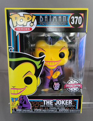 Funko Pop! Batman The Joker #370 Black Light Glow Special Edition