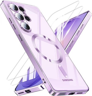 Magnetic for Samsung Galaxy S26 Ultra Case with 2X Screen Protector & Full Camer