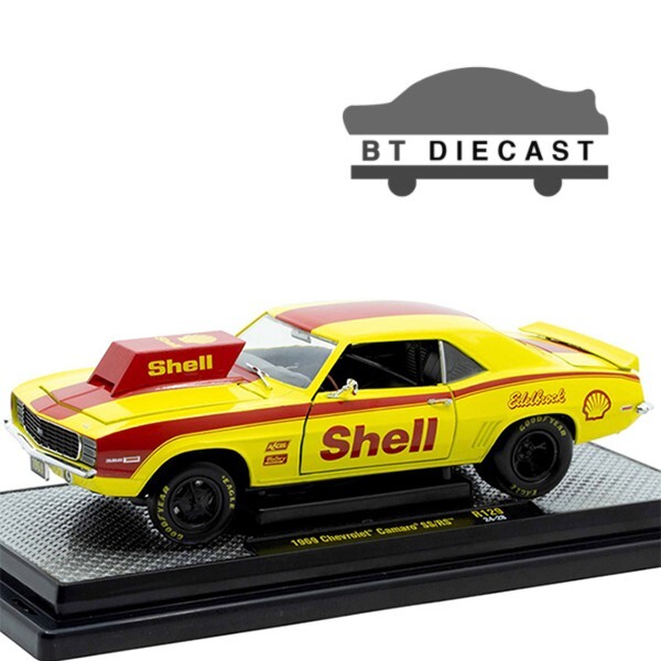 M2 MACHINES 1969 CHEVROLET CAMARO SS/RS 1/24 SHELL YELLOW 40300 129 A