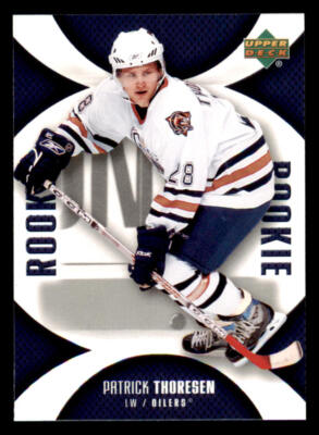 2006-07 UD Mini Jersey Collection #122 Patrick Thoresen RC
