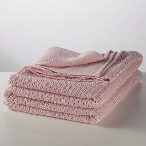 pink cellular blanket