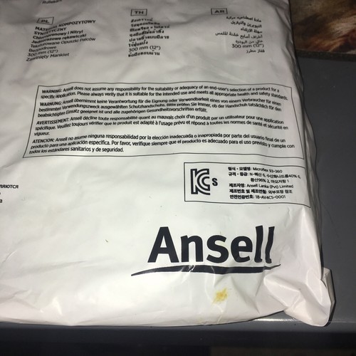 ANSELL MICROFLEX Guanti Monouso Non Sterili (TAGLIA M) 93-360 491M28 ๐ 200 PK - Foto 10 di 11