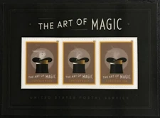 2018 Scott #5306 - Forever - ART OF MAGIC - Souvenir Sheet of3 - Mint NH