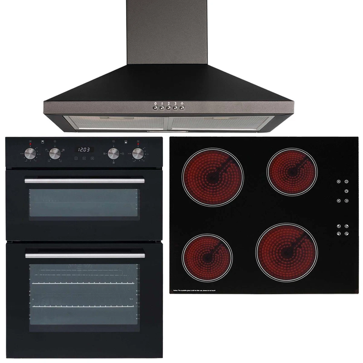 Built in oven hob and extractor deals
