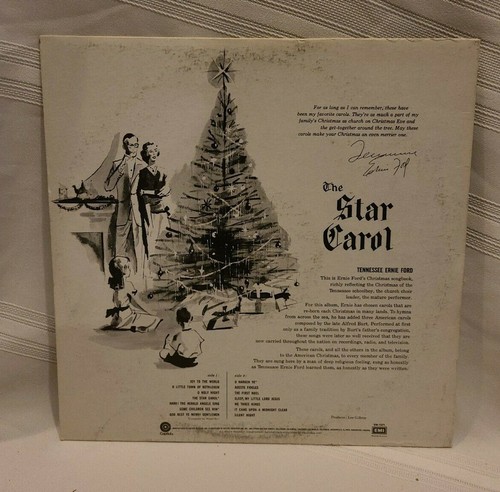 The Star Carol Tennessee Ernie Ford Sings His Christmas Favorites - Picture 2 of 4