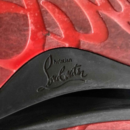 Christian Louboutin Rantus Orlato piatto alto a quadri "tartan" taglia 12 - Foto 10 di 12