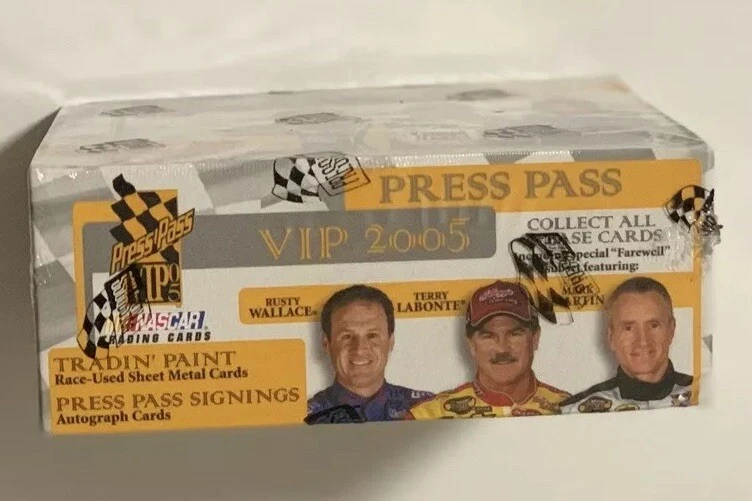 2005 Press Pass VIP NASCAR Racing Hobby Edition Box Factory Sealed - Image 2 of 4