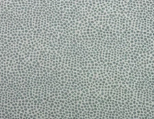 BALLARD DESIGN TULLY SPA BLUE RAISED ANIMAL SPOT WOVEN FABRIC BY YARD 57"W