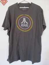 Atari Logo Vintage Tee T-Shirt Gray Grey Men's Size 2XL (XXL) NEW 2019