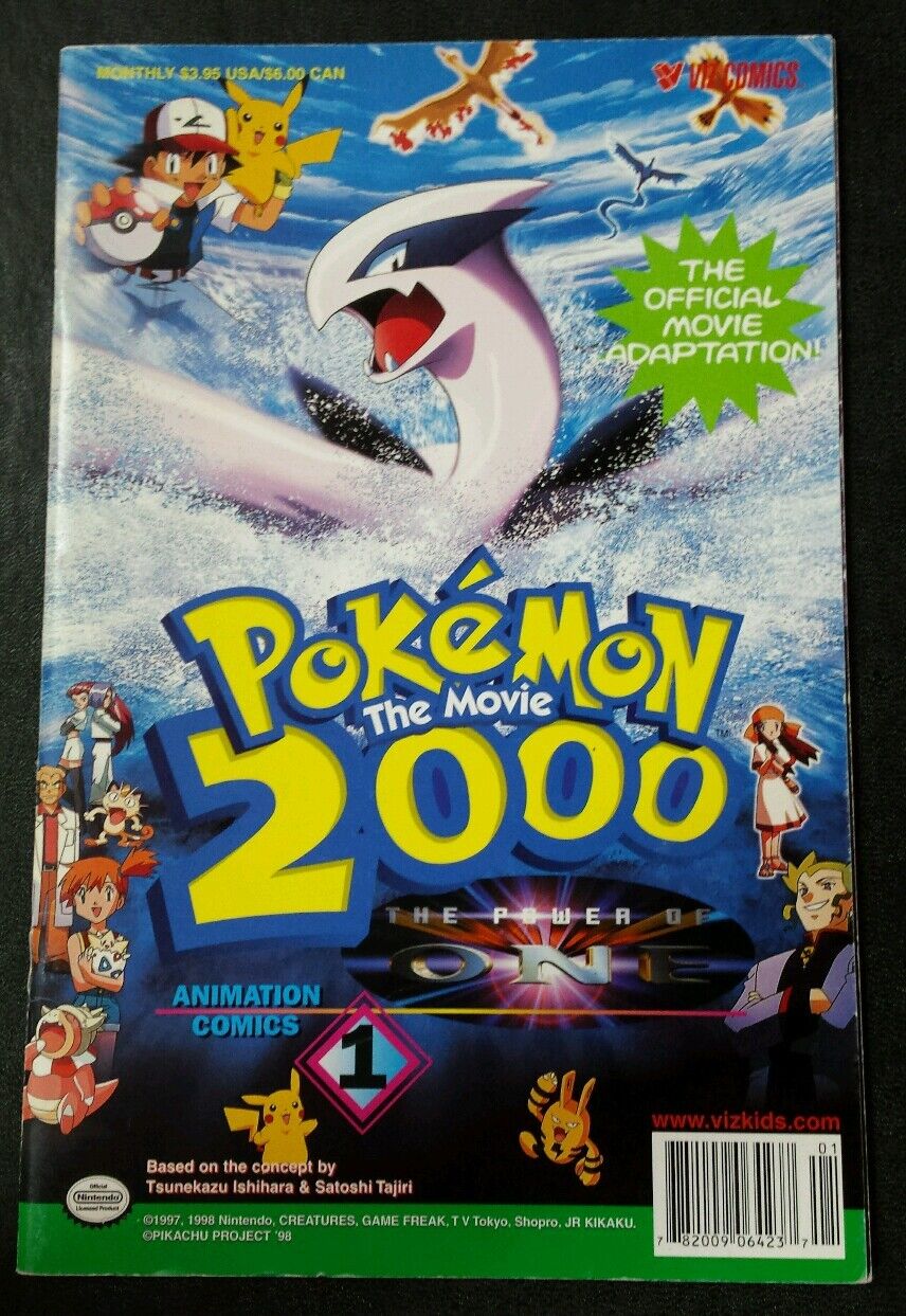 Pokemon The Movie 2000: The Power of One #1 Viz Comics | eBay