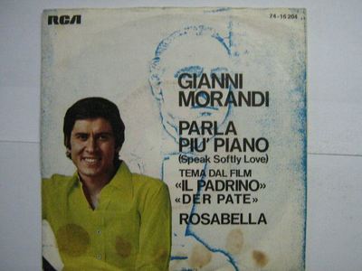 GIANNI MORANDI 45 TOURS GERMANY PARLA PIU PIANO
