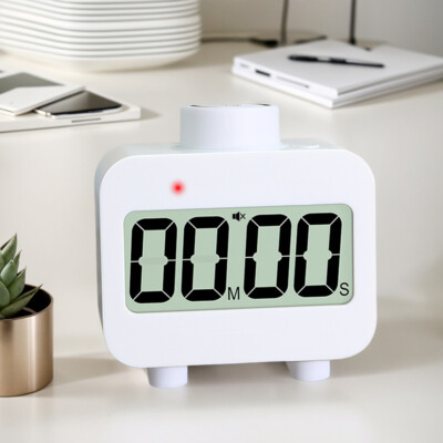 Küchentimer Countdown/Countup Würfel Timer einfache Bedienung für Fitnessstudio Yoga Training
