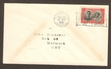 CANADA  ROYAL TRAIN CANCEL - MAY 29TH, 1939 - ROYAL VISIT OF  KING GEORGE VI