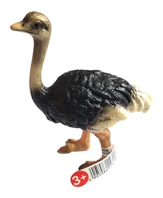 Schleich Tiere 14325 Strauß Vogel Wildtiere in OVP mit Fähnchen Rarität Sammler