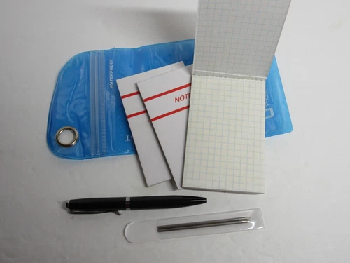  Mini Notepad Traveler's Jotter Pad+Pen SET+More image 2