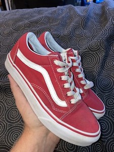 red vans size 5