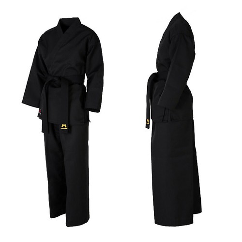 New Grand Master Original Taekwondo Hapkido Karate Uniform Dobok Gi Black - Picture 2 of 11