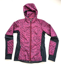 Icebreaker Jacket Womens Small Pink Windbreaker Zip Merino Wool Helix Merinoloft