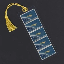 Vintage Project Mercury Stamps Collectible Bookmark Unique!