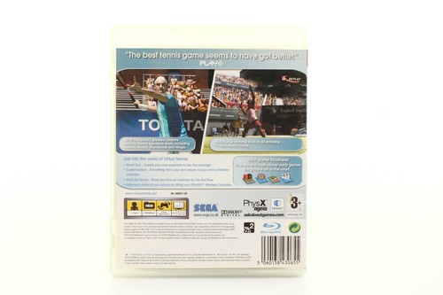 PS3 Game Virtua Tennis 3 PAL - Picture 2 of 3