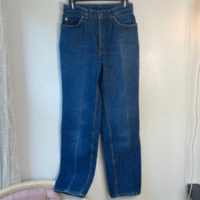 EUC Levi  s Vintage Orange Tab Dark Wash Straight Leg Jeans 4