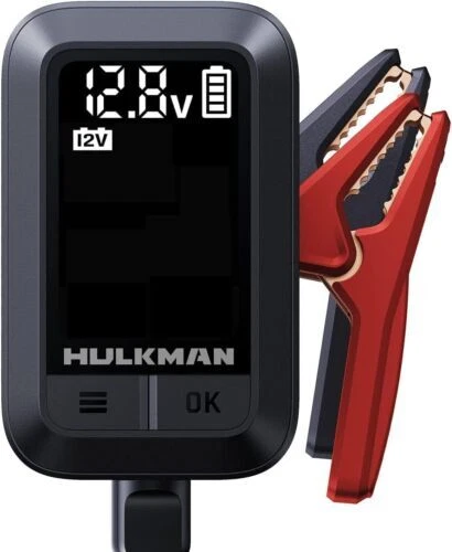 HULKMAN Sigma 1 Car Battery Charger, 1A 6V/12V Automatic Smart Trickle