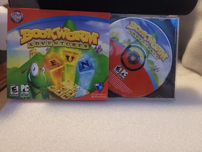 Pop Cap BOOKWORM ADVENTURES Computer Word Game (PC CD-ROM 2006) Brand New Sealed