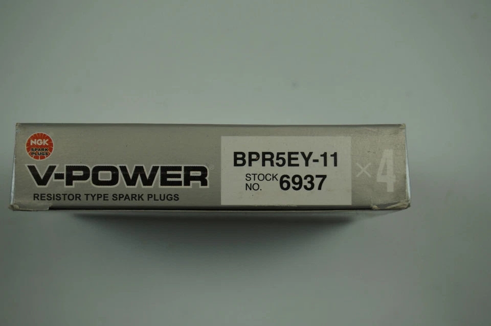 PAQUETE DE 4 BUJÍAS DE ALIMENTACIÓN NGK V BRP5EY-11 #6937 NOS Foto 3 de 4