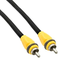 3 ft Composite RCA Digital Coax Coaxial Audio Video Cable Subwoofer S/PDIF Cord