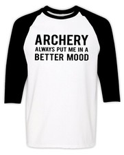 Archery Raglan T Shirt Funny American Hunting Archery Person Guy Christmas Gifts